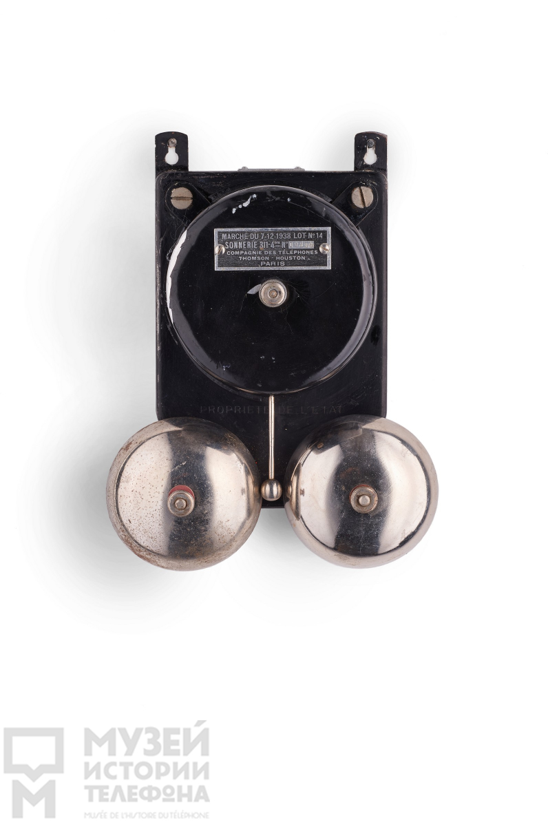 Выносной поляризованный звонок в корпусе из листового металла