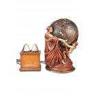 Кабинетный декоративный кожух из алебастра для аппарата типа «Подсвечник», модель "Euphonia"