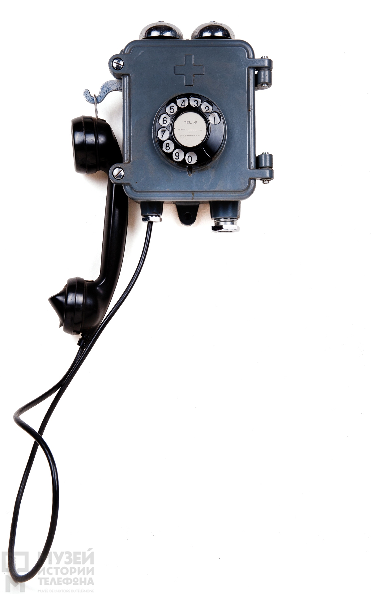 Влагозащищённый телефонный аппарат системы АТС в литом металлическом корпусе