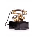 Телефонный аппарат системы АТС с одной микротелефонной трубкой и двумя дисками-номеронабирателями