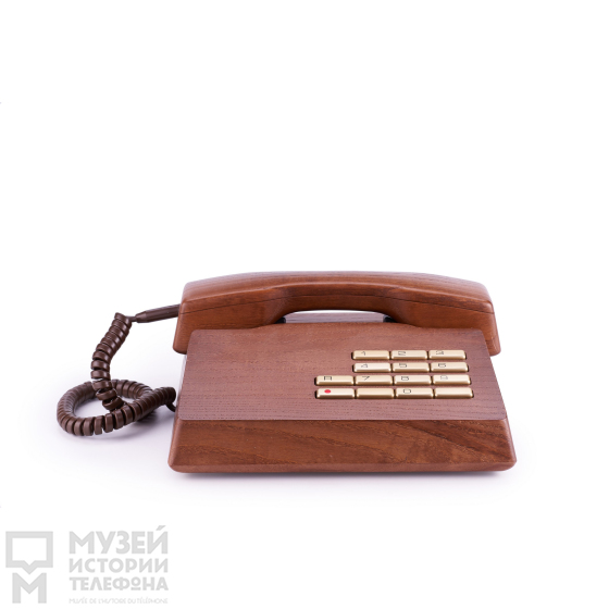 Телефонные аппараты системы АТС в люксовом исполнении из массива дерева ценных пород, модель TRUB
