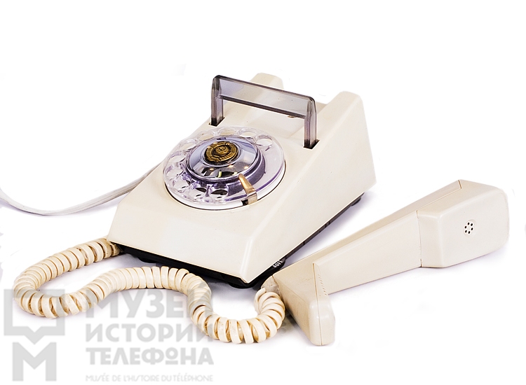 Телефонный аппарат системы АТС с дисковым набором номера, модель 2/722 TCH 72/1 Trimphone